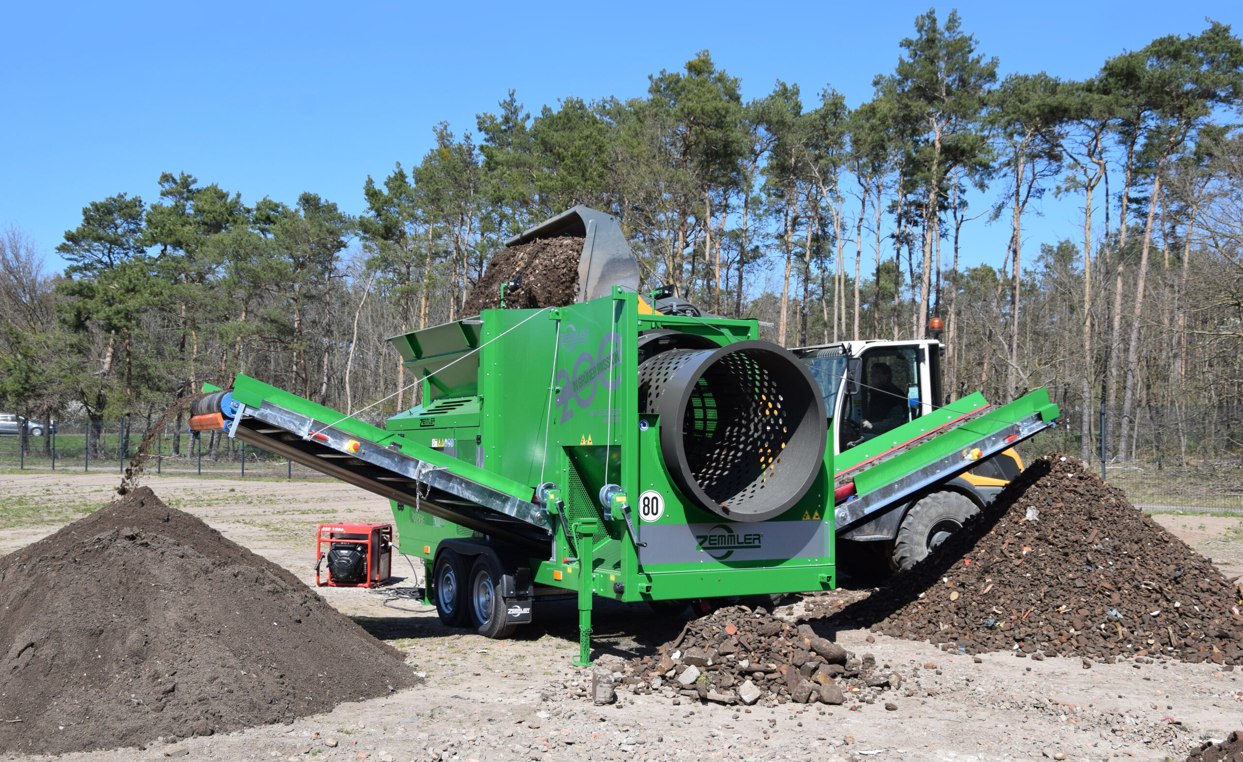 DOPPELTROMMELSIEBANLAGE - ZEMMLER MS1600